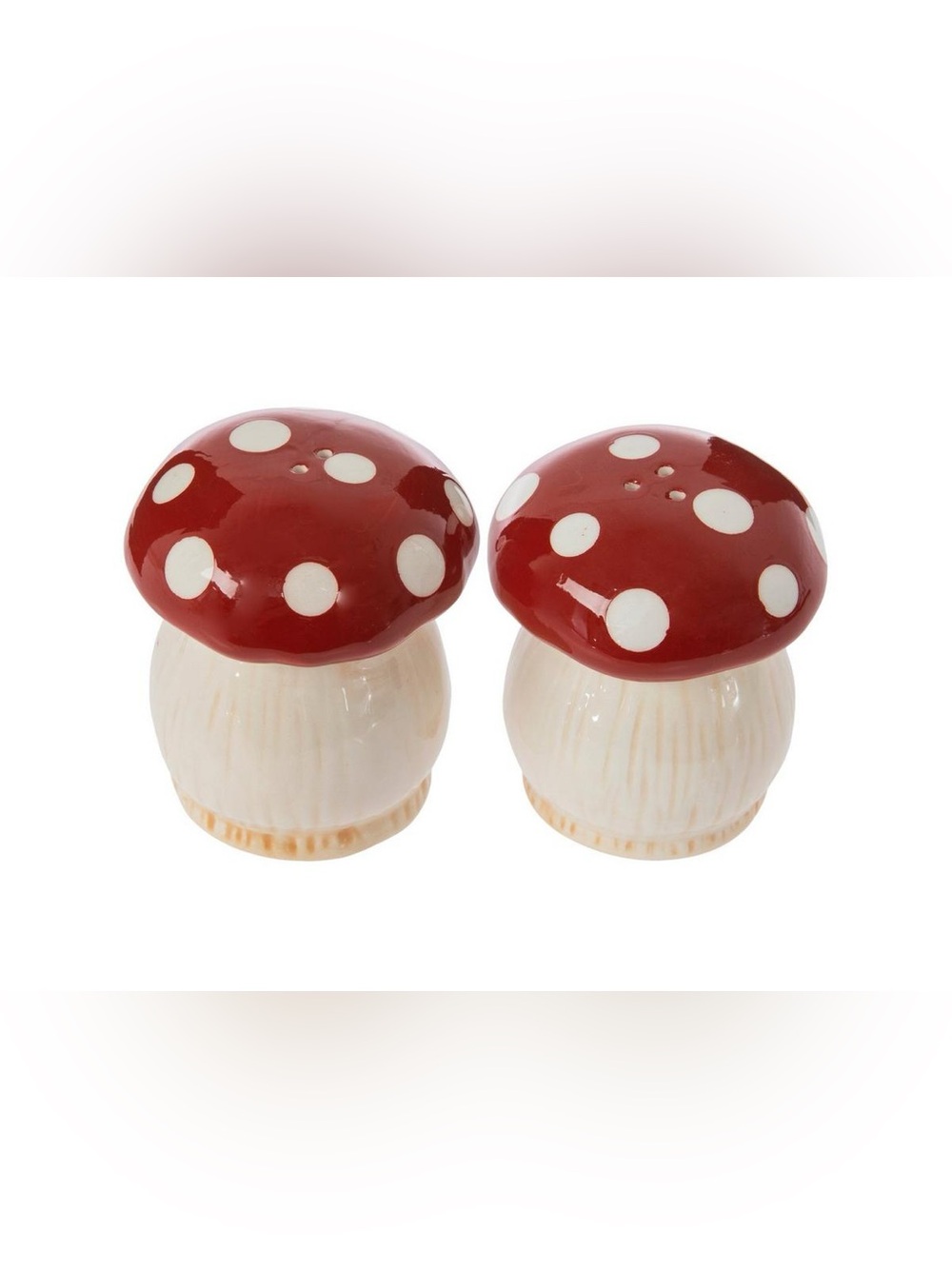 🆕Market Square Mushroom Salt & Pepper Shakers